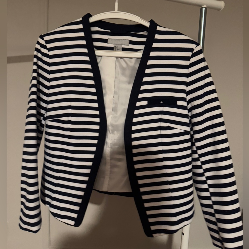 Stripped jacket/blazer for women